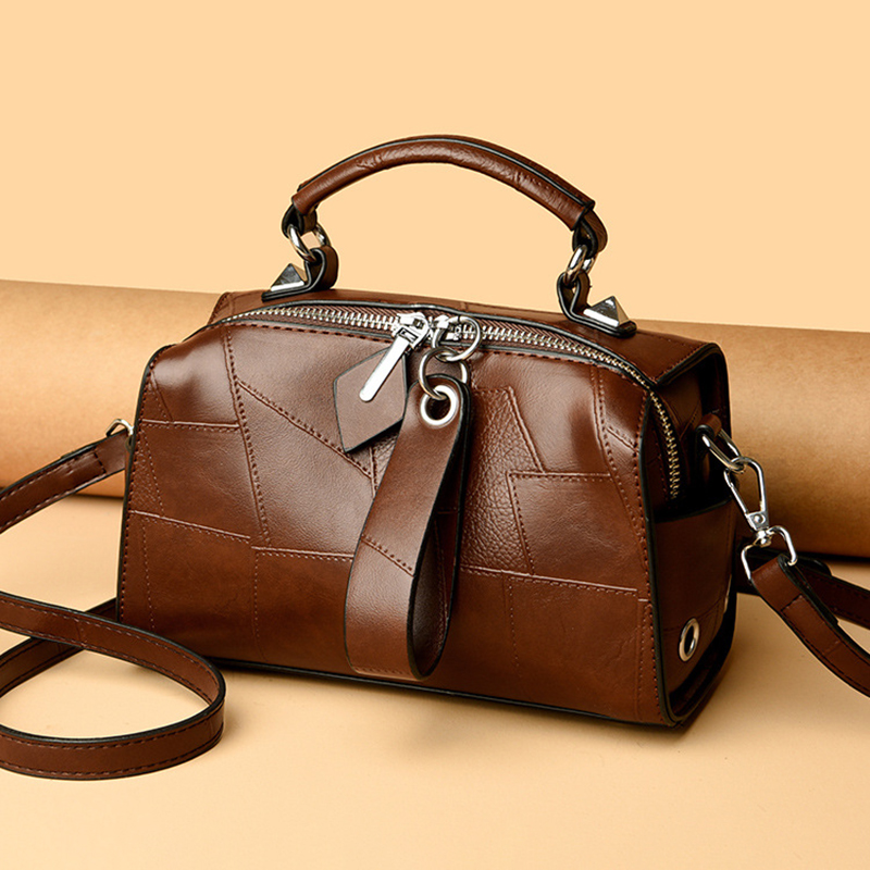 Luxury Bags Entry Level - Женский рюкзак из натуральной кожи, простая