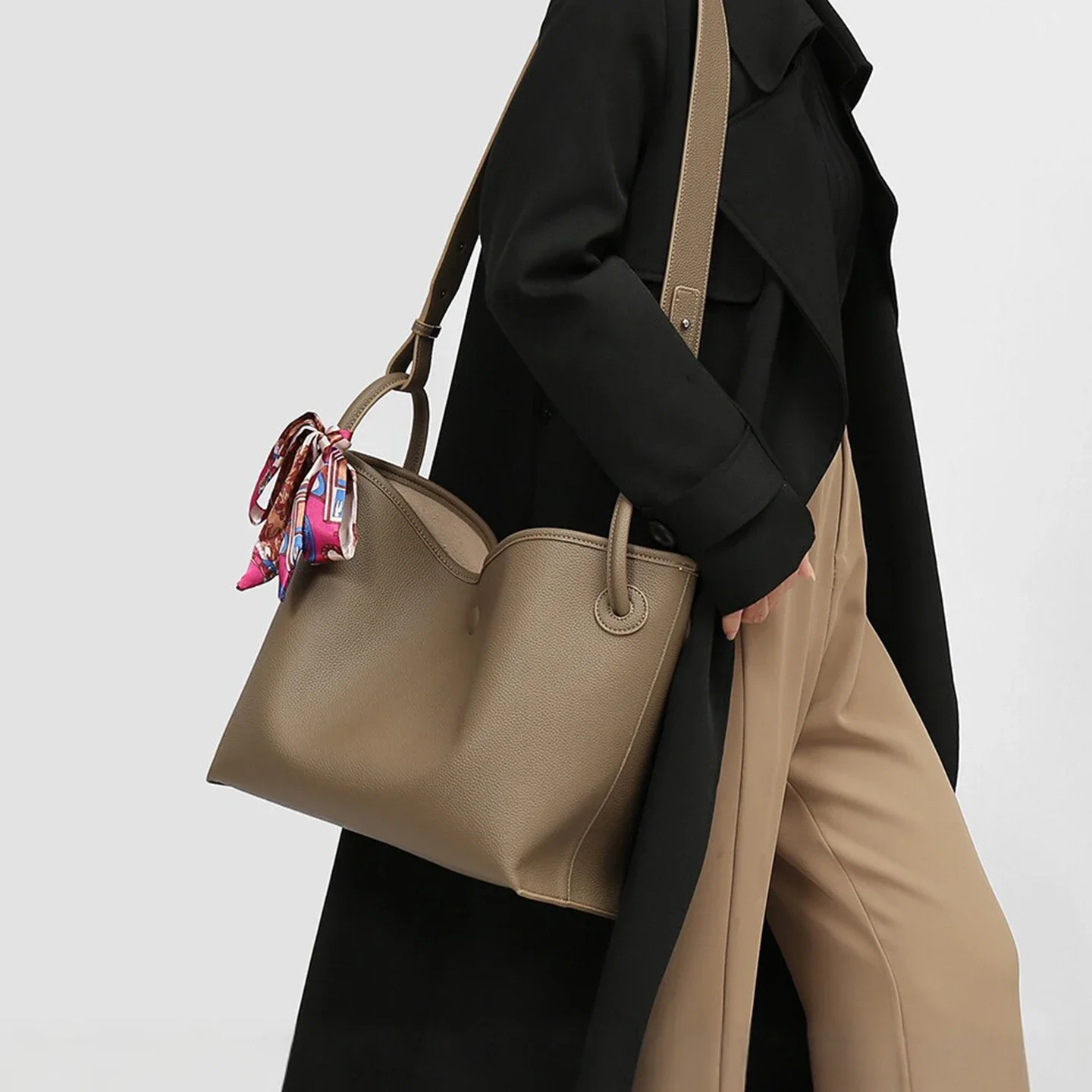 Luxury Bags Women - Легкая роскошная женская сумка-тоут из искусственной