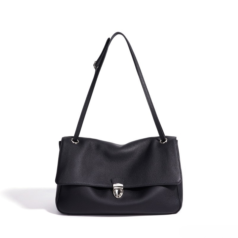 Luxury Bags Coach - Минималистичная женская сумка-тоут из натуральной кожи