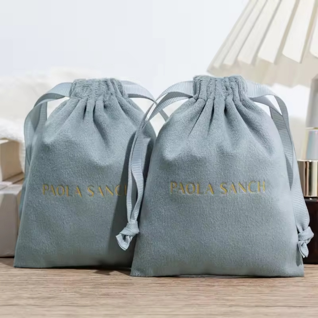 Luxury Bags For School - Подарочный мешочек из роскошного бархата с