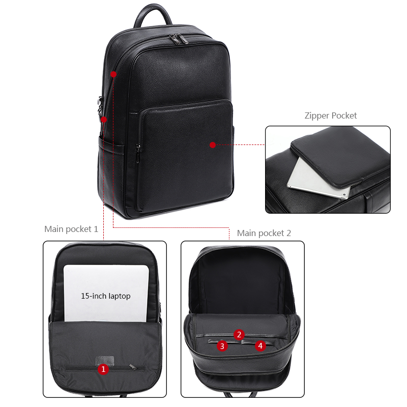 Мужские рюкзаки из 100% коровь – обзор и цена Luxury Bags That Fit Laptop