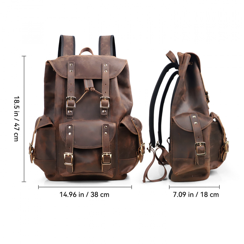 Новые поступления, кожаный рюк – обзор и цена Luxury Bags For School