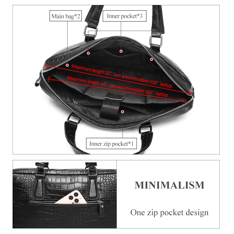 SCHLATUM портфели из натуральн – обзор и цена Luxury Bags That Fit Laptop