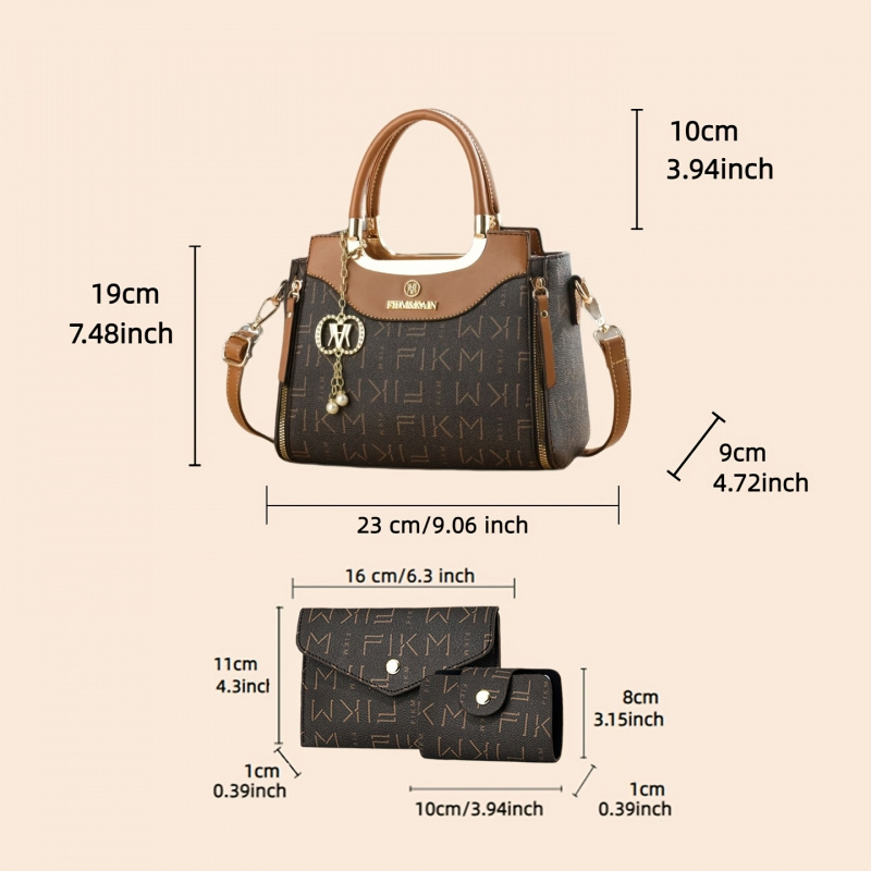 Набор из 3-х сумок премиум-кла – обзор и цена Luxury Bags Women