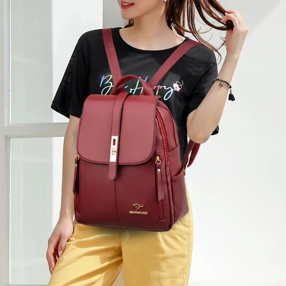 Женский кожаный рюкзак большой – обзор и цена Luxury Bags For School